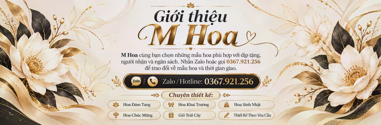 Ảnh bìa Shop hoa tươi Châu Thành Sóc Trăng - Để lời nhắn thêm dịu dàng